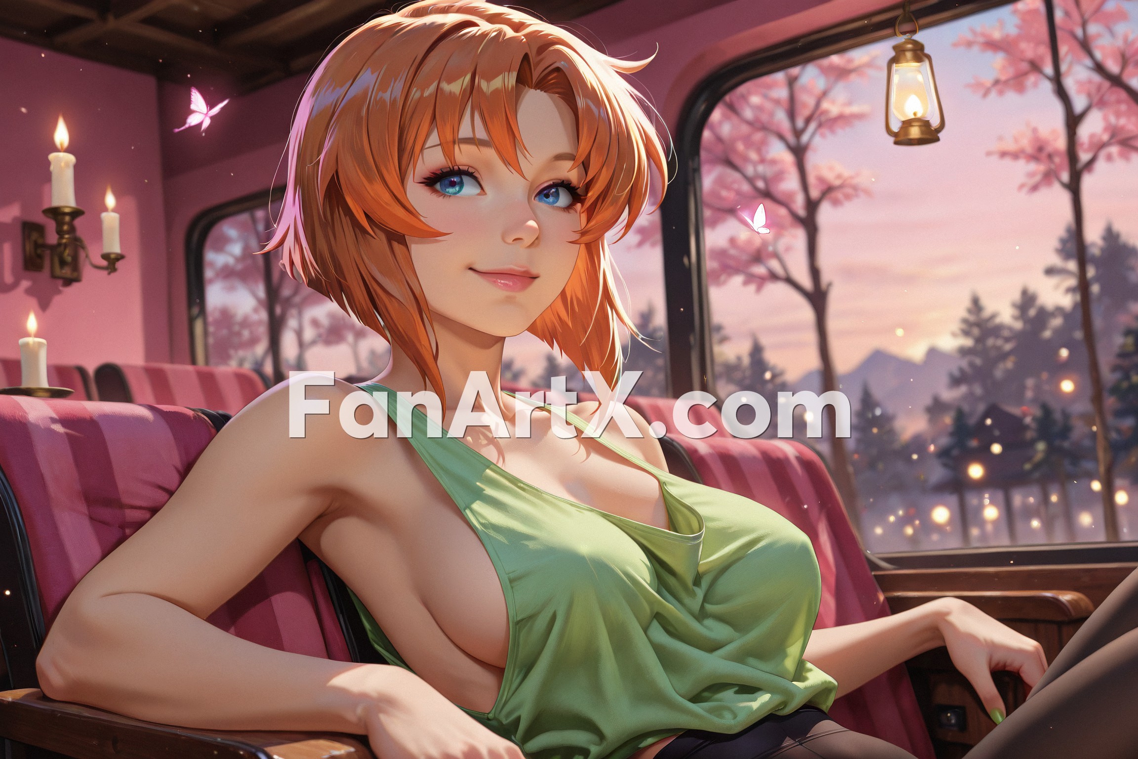 Rena Ryuugu Fanart - Rena When They Cry character 3300725